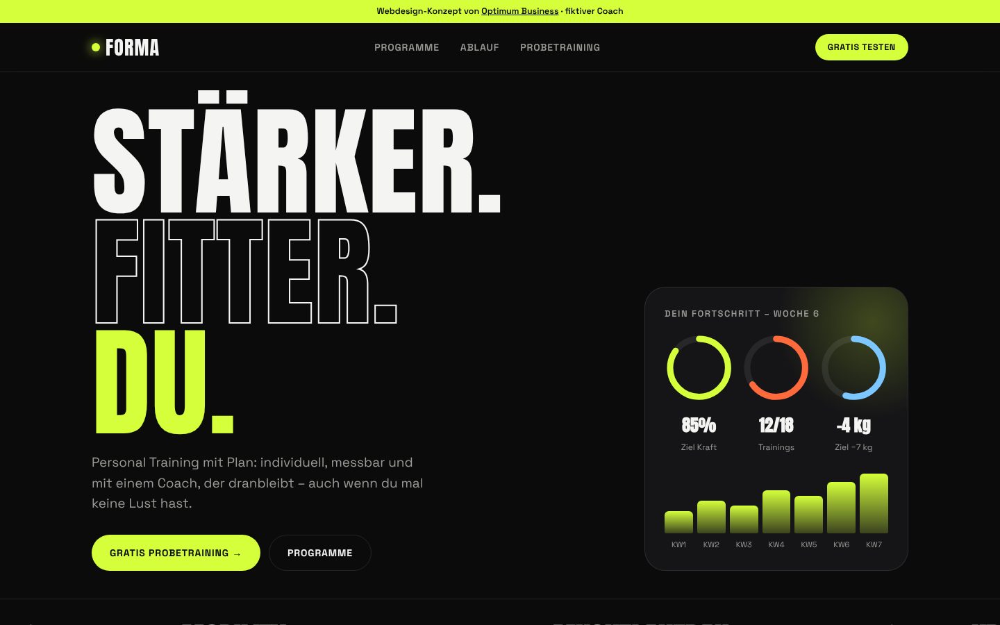 Vorschau Personal&nbsp;Trainer